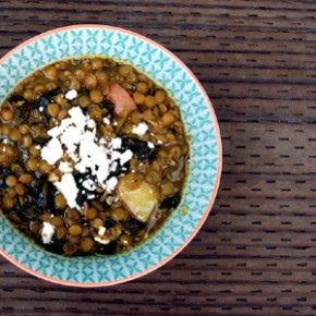 Lentil-Potato-Spinach Soup from The Good Lunch Lentil-Potato-Spinach Soup from The Good Lunch