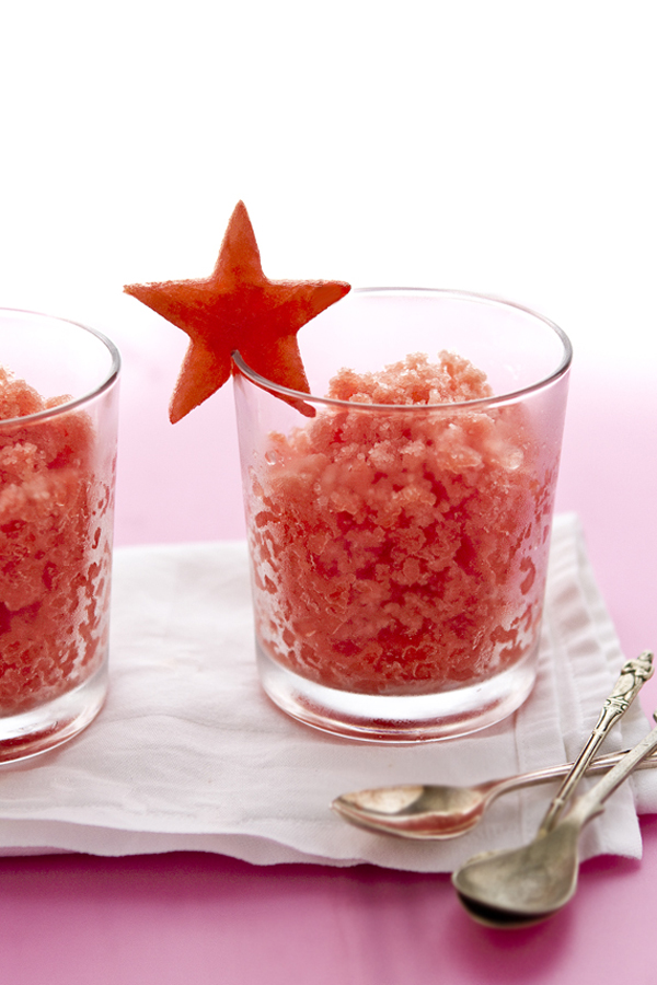 Watermelon Granita by Mowie Kay