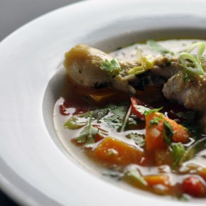 Chilli Chicken Soup from Fisher & Paykel Chilli Chicken Soup from Fisher & Paykel