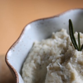 Garlic and Herb Mashed Cauliflower from The Food Lovers' Primal Palate