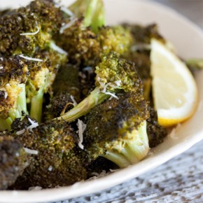 Charred Lemon Broccoli from What's Gaby Cooking Charred Lemon Broccoli from What's Gaby Cooking