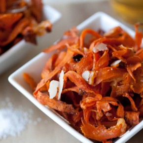 Sweet Potato and Parmesan Chips from What's Gaby Cooking Sweet Potato and Parmesan Chips from What's Gaby Cooking