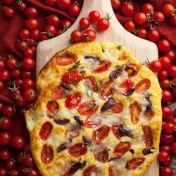 Tomato Thyme Foccacia Bread Grain-Free and Gluten-Free by Gourmande in the Kitchen
